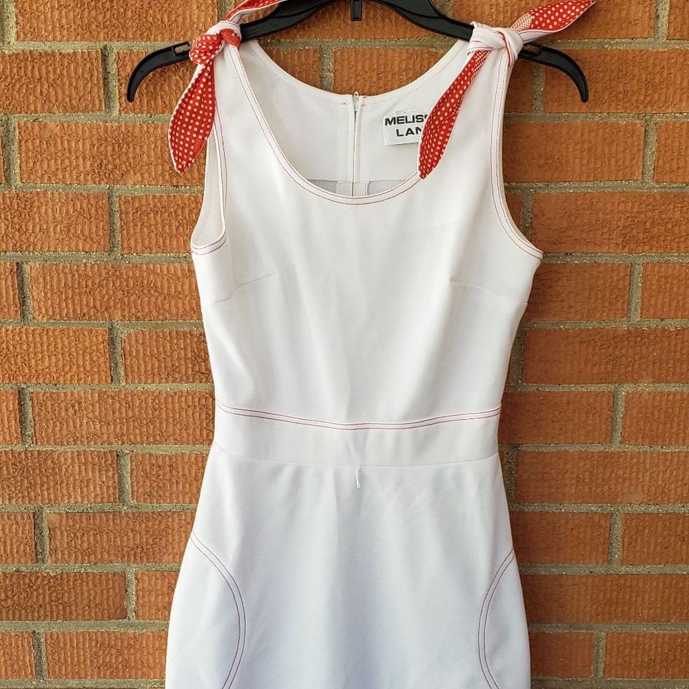 Vintage Sleeveless Dress w/Pockets